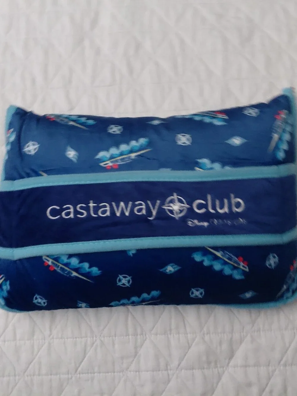 Disney Cruise Line pillow blanket